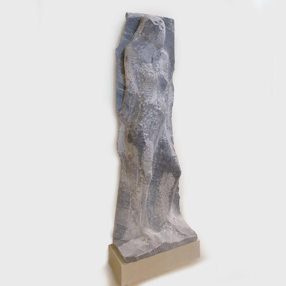 Appraisal: Manuel Neri b Mujer Pegada No Grey marble on a