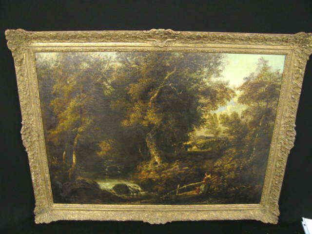 Appraisal: Early th Century Oil attributed to George Shephard of Norwich