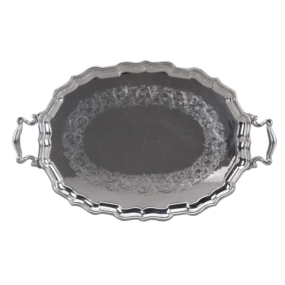 Appraisal: Canadian Silver Serving Tray Henry Birks Sons Montreal Que th