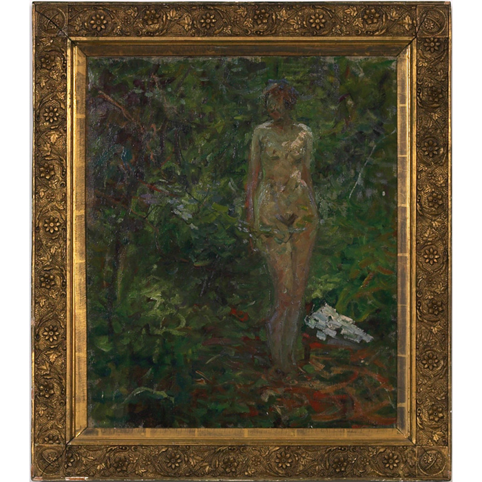 Appraisal: Lillian Mathilde Genth attributioin American - Nude in the Woods