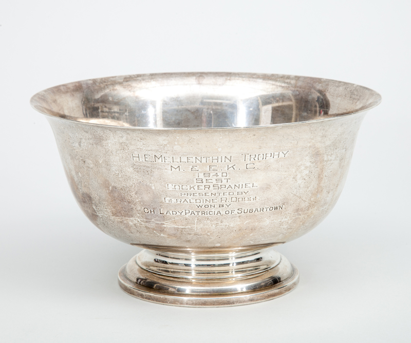 Appraisal: GIRALDA PRESENTATION STERLING SILVER REVERE BOWL 'H E MELLENTHIN TROPHY