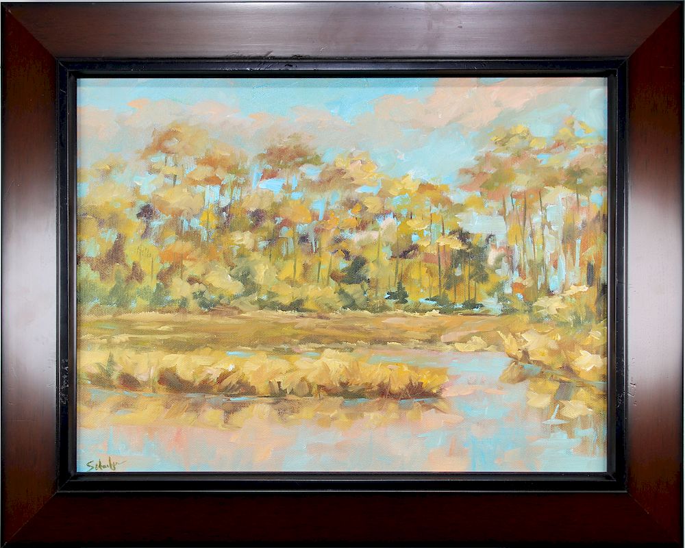 Appraisal: Charles Schaefer FL th C Florida Landscape Charles Schaefer FL