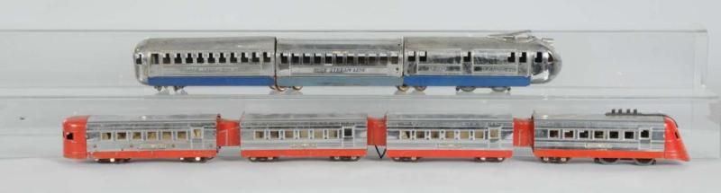 Appraisal: Lot of Lionel O-Gauge Streamline Sets Description Pre-war Includes Lionel