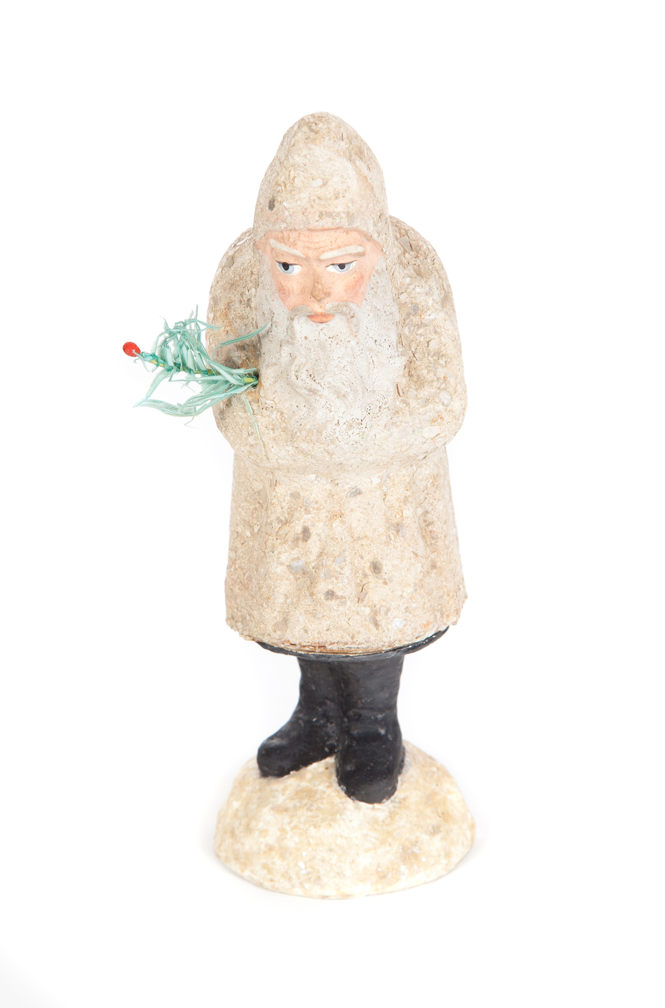 Appraisal: GERMAN BELSNICKEL CANDY CONTAINER First half- th century Belsnickel holding