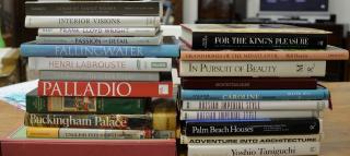 Appraisal: Lot of twenty-three coffee table architectural themed books to include