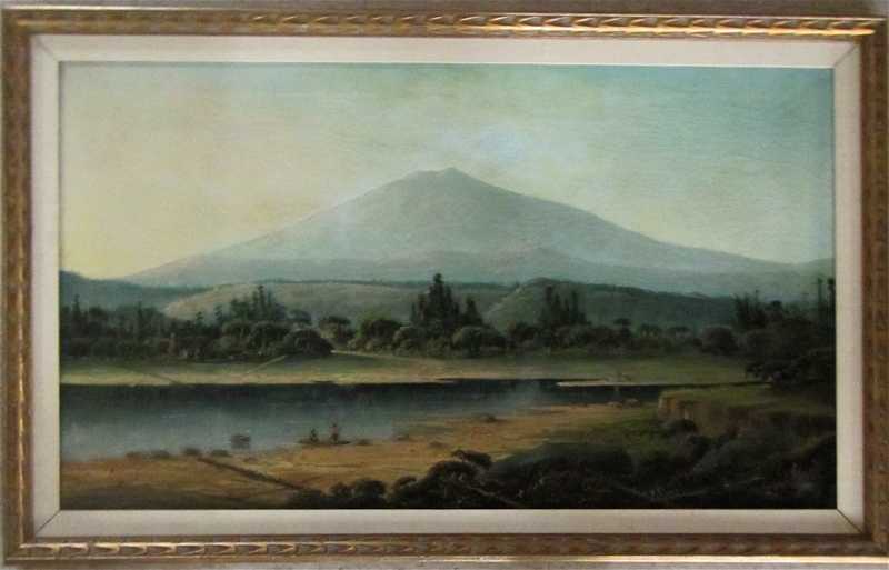 Appraisal: CHARLES DYER SHED OIL ON CANVAS California Massachusetts - Mount