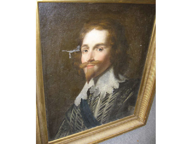 Appraisal: BRITISH TH CENTURY Portrait of a gentleman oil on canvas