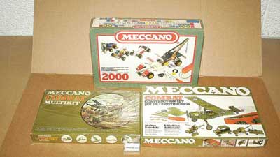 Appraisal: French Meccano late issue Sets including Combat Construction Combat Multikit