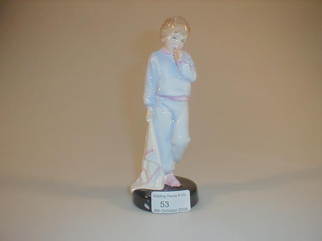 Appraisal: A Royal Doulton Collectors Club figure - Sleepy Darling HN