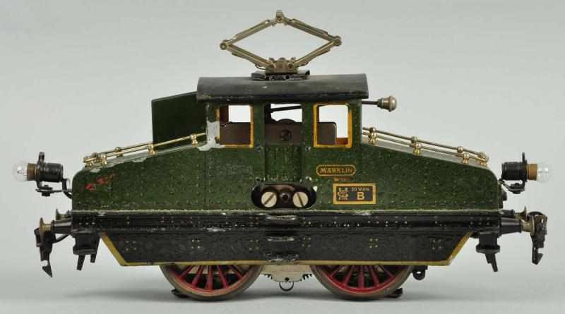 Appraisal: Marklin Gauge Four Wheel Train Locomotive Description German Steeple cab