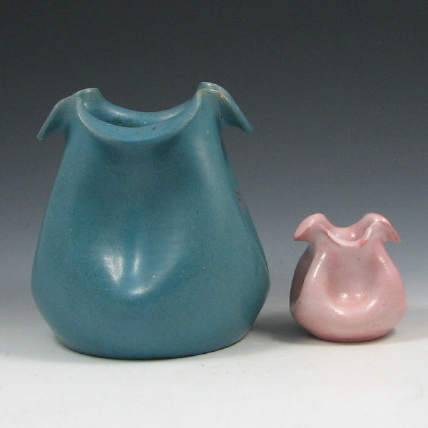 Appraisal: Georgia Art Pottery W G Gordy Vases Two Two Georgia