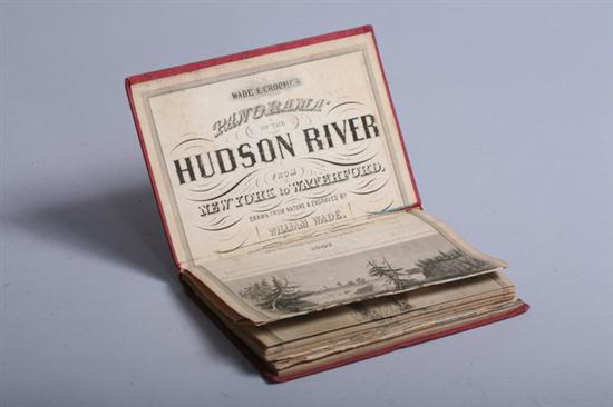 Appraisal: PANORAMA OF THE HUDSON RIVER FROM NEW YORK TO WATERFORD