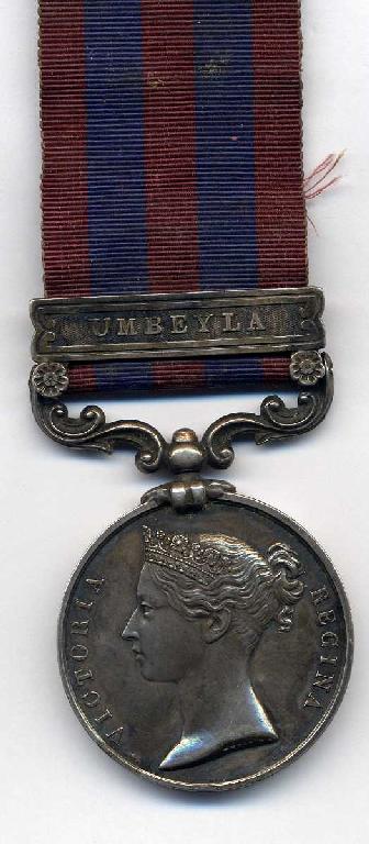 Appraisal: Indian Campaigns - India General Service Medal one clasp Umbeyla