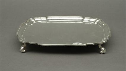 Appraisal: Crichton Sterling Silver Square Tray