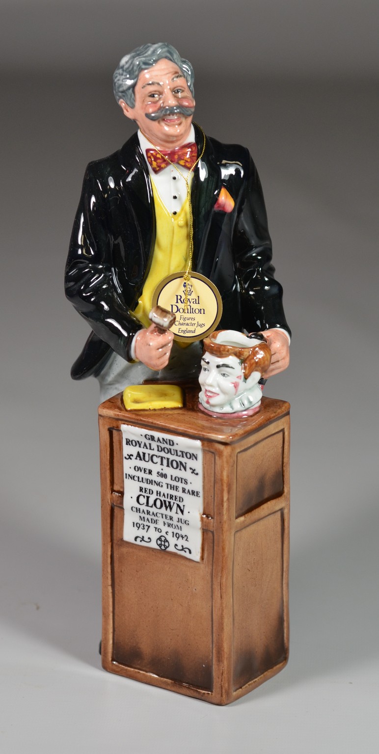 Appraisal: Royal Doulton The Auctioneer bone china figurine HN Collector Club