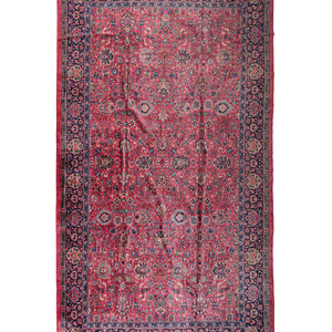 Appraisal: A Hamadan Wool Rug First Half th Century feet inches