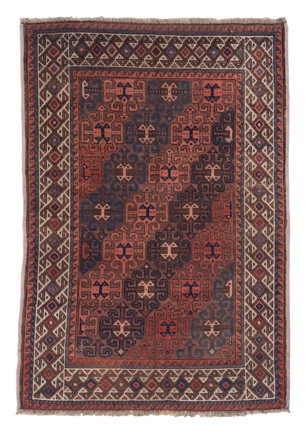 Appraisal: BELOUCH RUG X EARLY TH CENTURYBELOUCH RUG ' X '