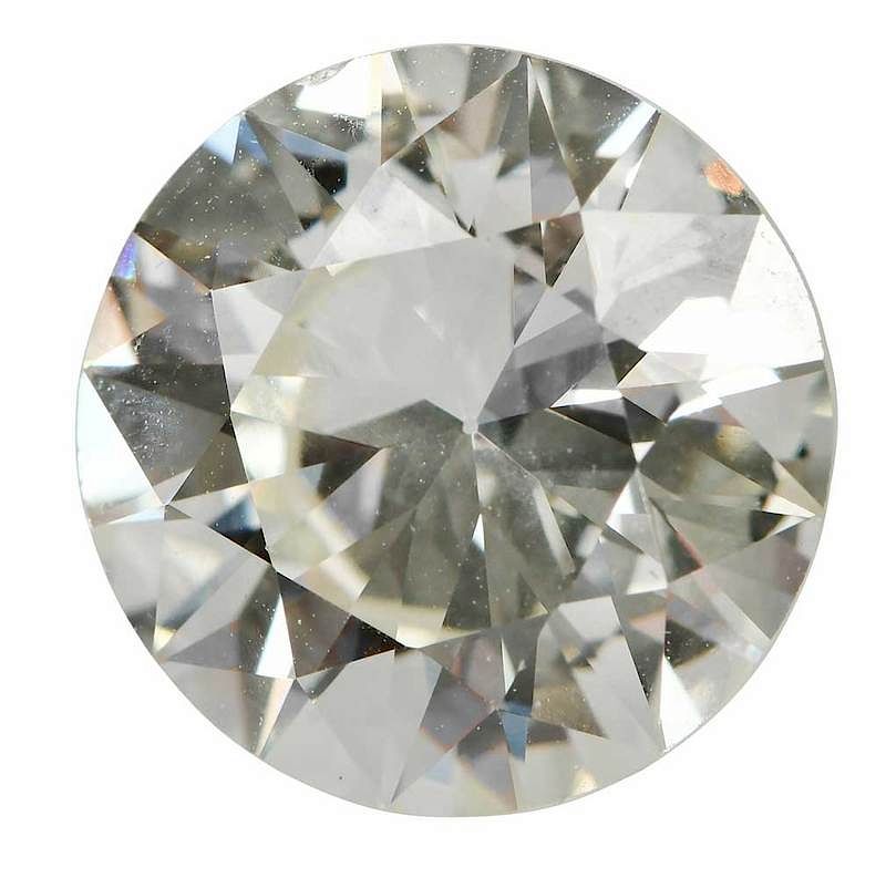 Appraisal: ct Diamond round brilliant loose diamond cts N VS GIA