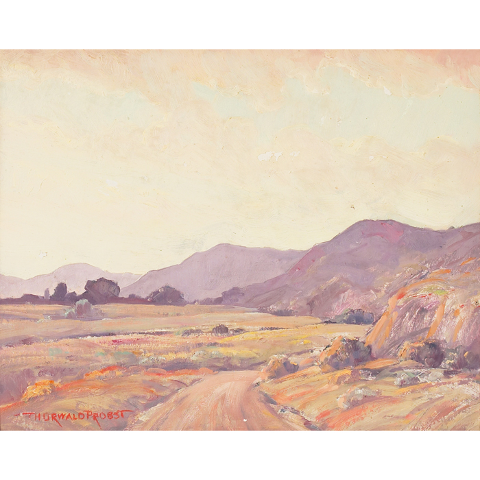 Appraisal: Thorwald Probst American - ''Big Tujunga '' c oil on