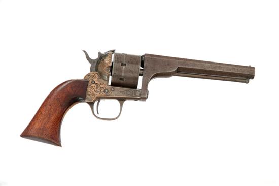 Appraisal: MOORE'S PATENT BELT REVOLVER caliber seven-shot cylinder '' octagonal barrel