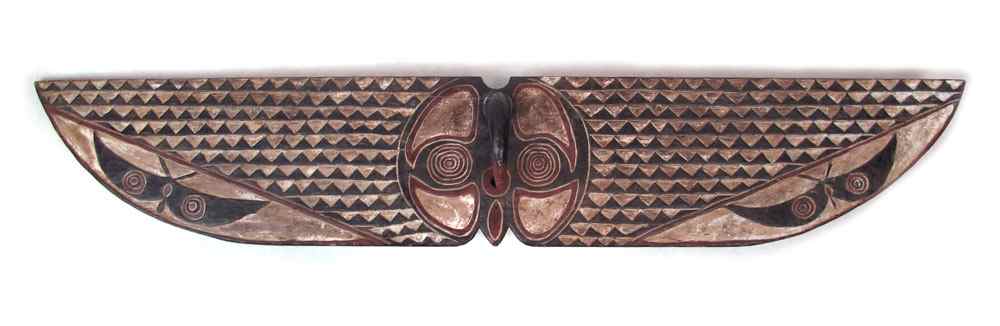 Appraisal: AFRICAN BARKINA FASO BWA BUTTERFLY MASK '' x '' x