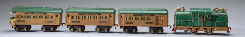 Appraisal: Includes No electric outline locomotive has replaced die cast headlights