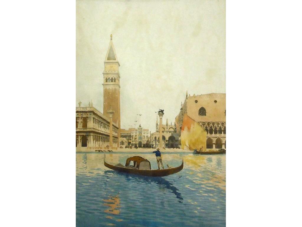 Appraisal: Venetian School - 'Piazzetta San Marco' and 'Ponte dei Sospiri'