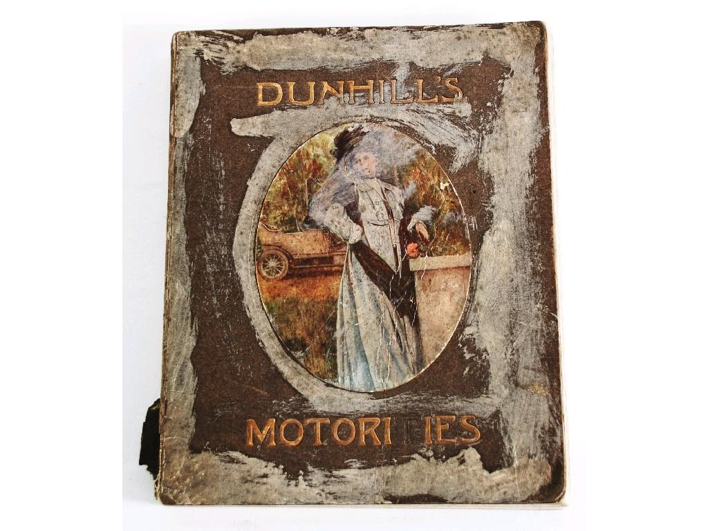 Appraisal: DUNHILLS MOTORITES' THE ALFRED DUNHILL LTD PRICE LIST BOOK OF