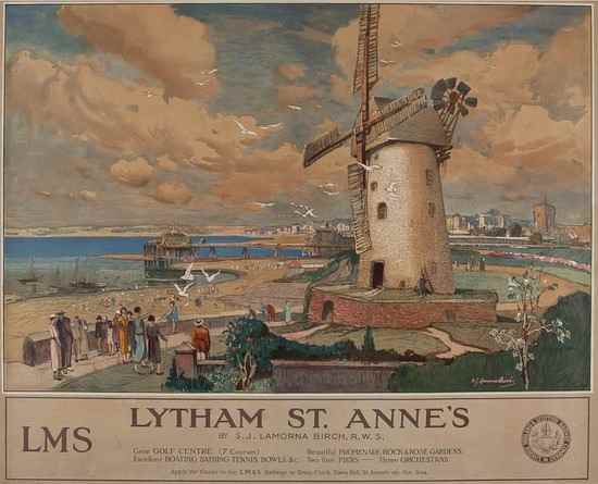 Appraisal: BIRCH Samuel John Larmona RWS LYTHAM ST ANNES LMS lithograph