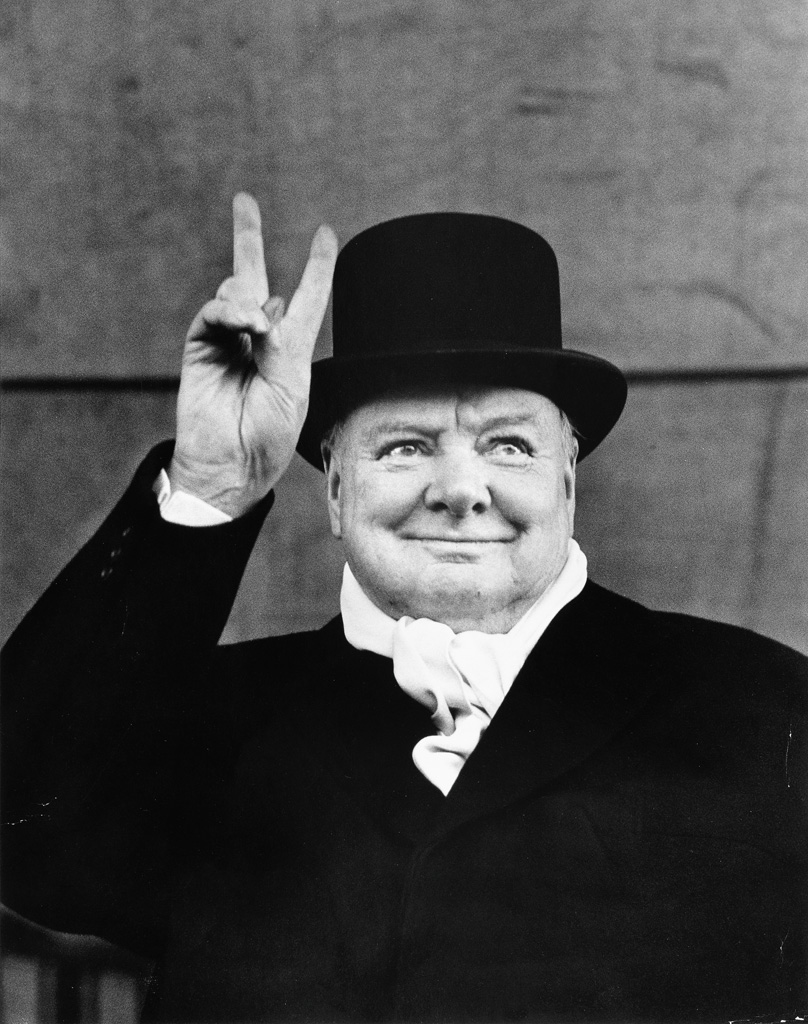 Appraisal: ALFRED EISENSTAEDT - British PM Winston Churchill at a conservative