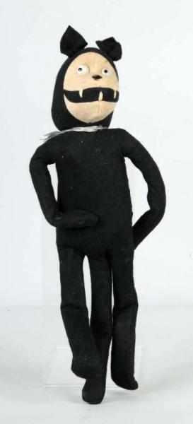 Appraisal: Felix the Cat Description Wonderful felt representation of the popular