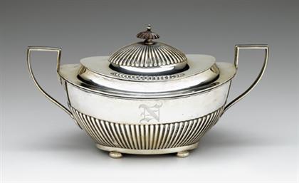 Appraisal: Gorham sterling silver neoclassical style tureen date mark for Oval