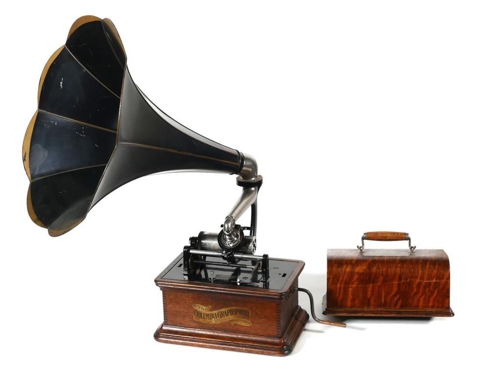 Appraisal: COLUMBIA GRAPHOPHONE CYLINDER PLAYERPhonograph Cylinder Player circa turn of the