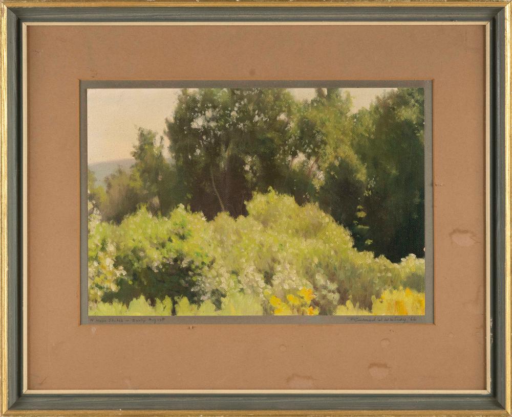 Appraisal: RICHARD WHEELER WHITNEY NEW HAMPSHIRE VERMONT B HOUR SKETCH -