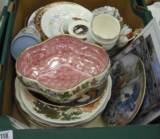 Appraisal: Collection of Pottery to include various plates Dishes Jugs Etc