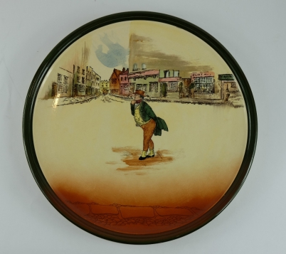 Appraisal: Royal Doulton Dickens seriesware large charger Mr Pickwick D diameter