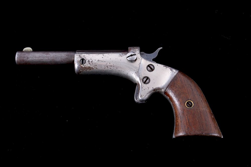 Appraisal: Stevens No Tip-Up Derringer Pistol c - Stevens No Tip-Up