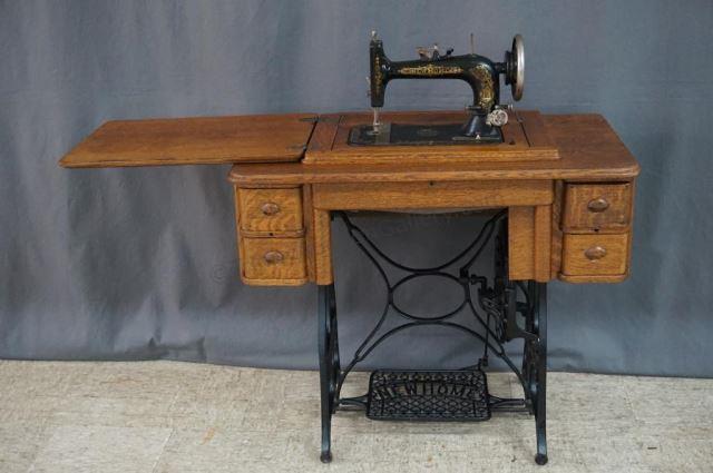 Appraisal: Antique New Home Model A Treadle Sewing Machine Series A