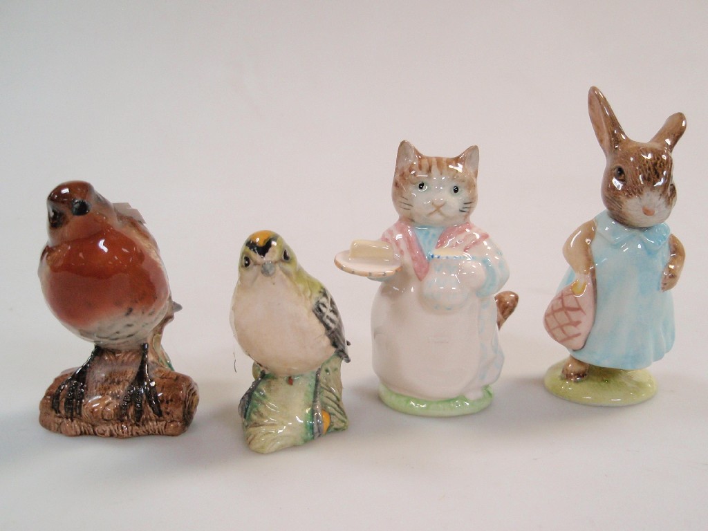 Appraisal: A Royal Albert Beatrix Potter figure Mrs Ribby another Mrs