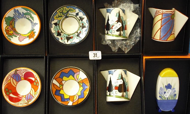 Appraisal: A Collection of Various Wedgwood Clarice Cliff Centenary Items to