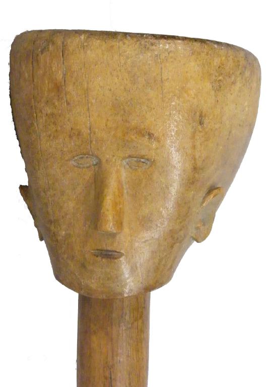 Appraisal: Zulu figural knob Kerrie the knob modelled as a head