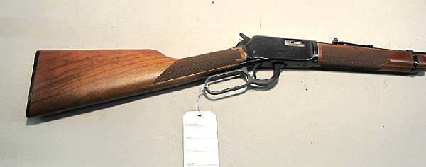 Appraisal: A Winchester Model lever action rifle Serial no F caliber