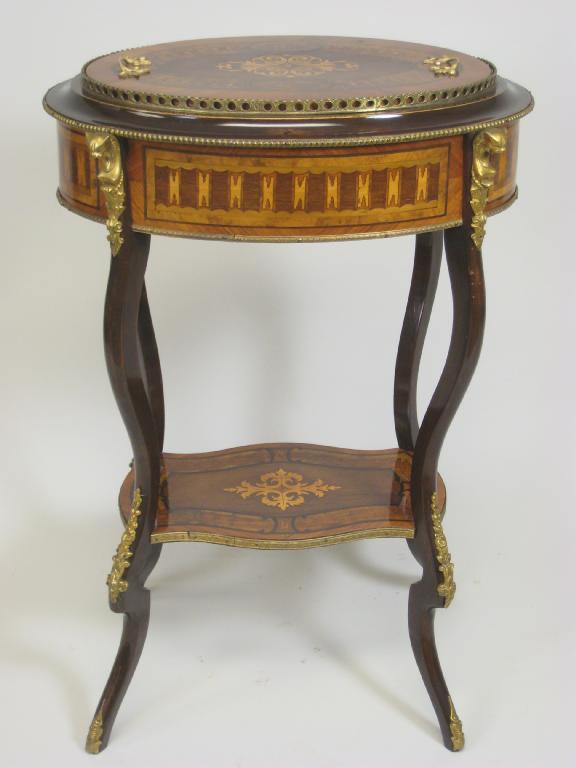 Appraisal: A th Century Kingwood Wine Cooler of oval form with