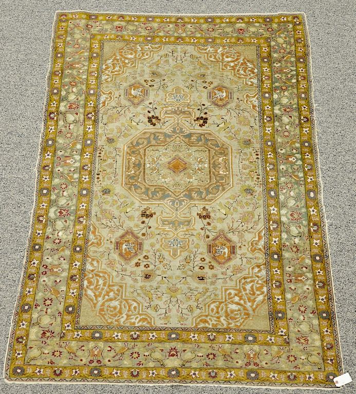 Appraisal: Kayseri Oriental throw rug Central Anatolia ' x ' Kayseri