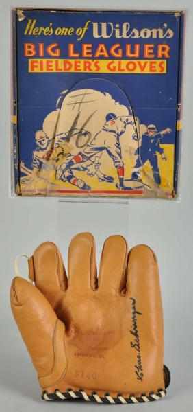 Appraisal: Charlie Gehringer Detroit Tigers Fielder's Glove Description Wilson model Glove