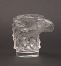 Appraisal: Rene Lalique French - A 'Tete d'Aigle' Eagle's Head glass