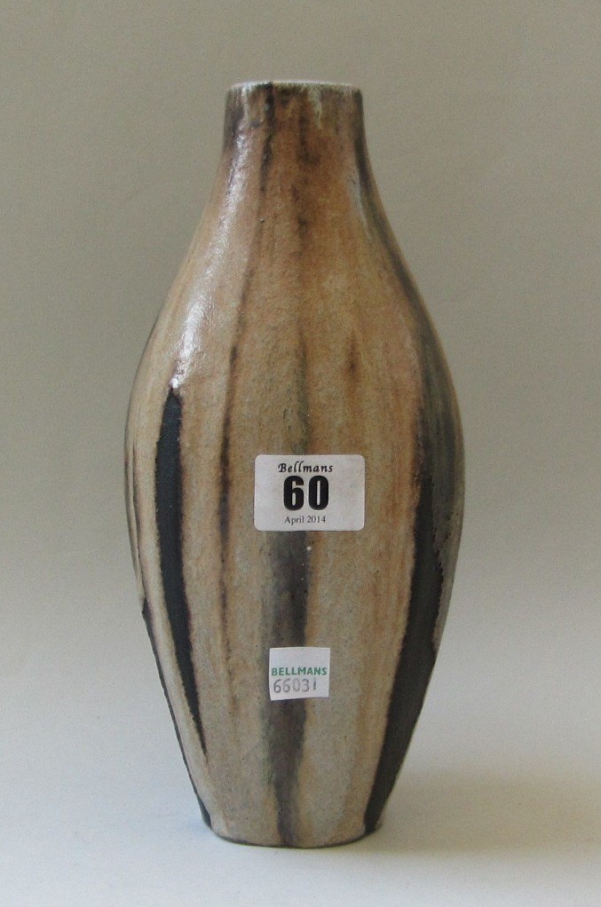 Appraisal: An Emile Decoeur - glazed stoneware vase C of ovoid