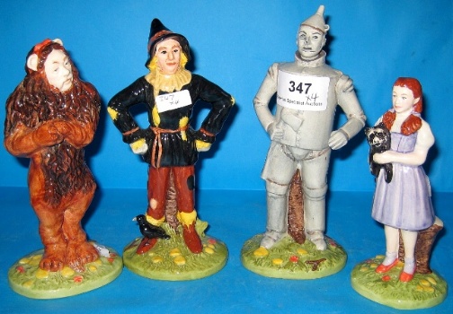 Appraisal: Royal Doulton Set of Figures from the Wizard of Oz