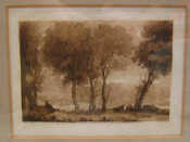 Appraisal: Engraving by R Earlom after Claude Lorrain 'View of La