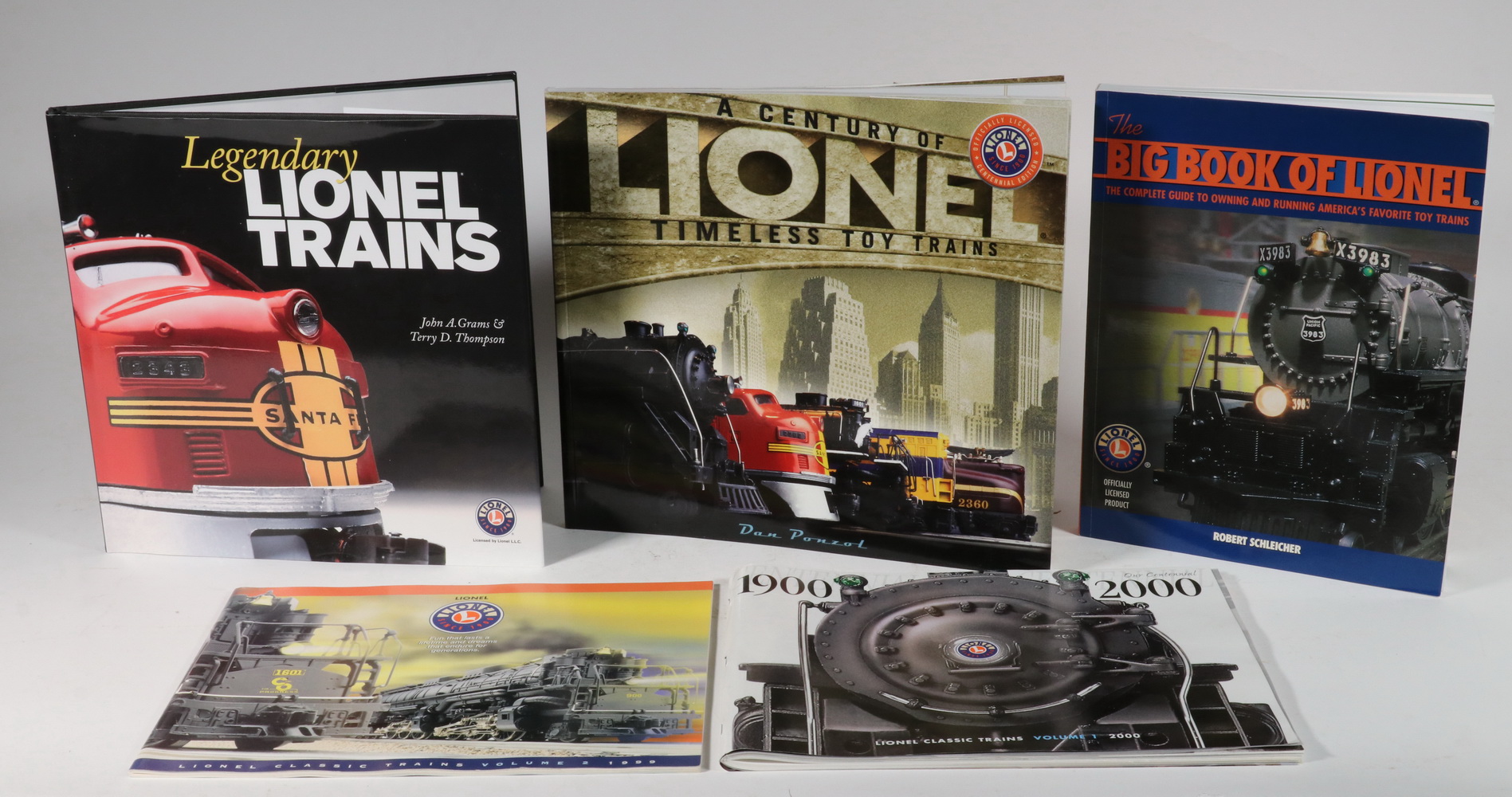 Appraisal: LIONEL TRAINS BOOKS Group of Assorted Books and Catalogs on